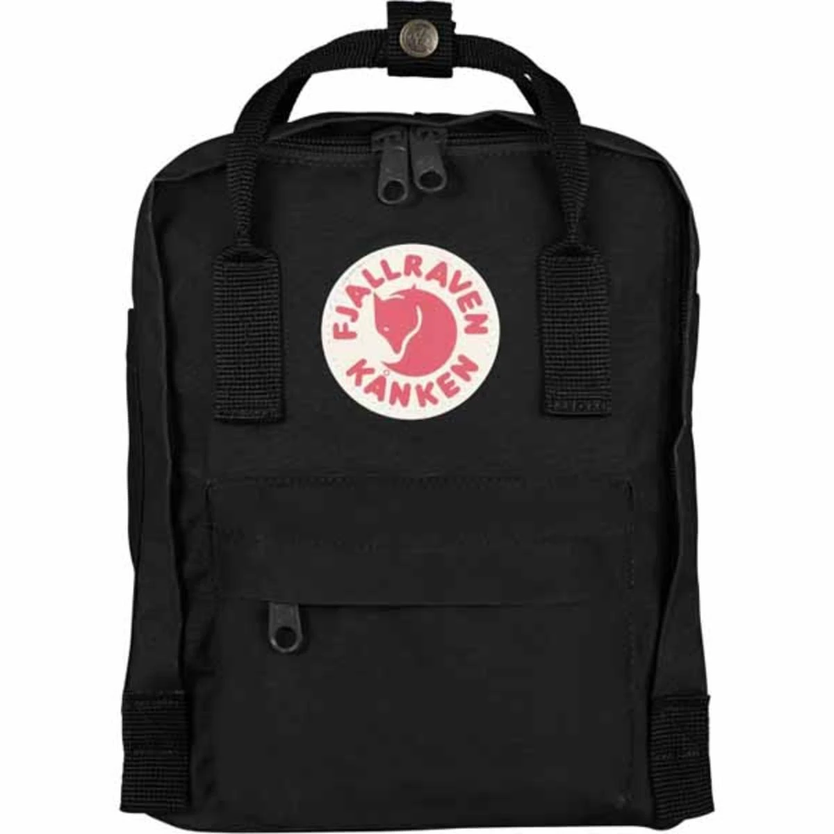 FjallRaven Kanken Mini Kids Backpack - Black 1 FjallRaven Kanken Mini Kids Backpack - Black