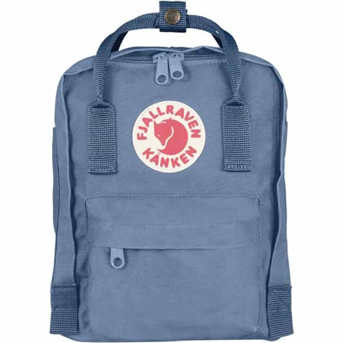 FjallRaven Kanken Mini Kids Backpack - Blue-Ridge 1 FjallRaven Kanken Mini Kids Backpack - Blue-Ridge