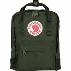 FjallRaven Kanken Mini Kids Backpack - Forest-Green
