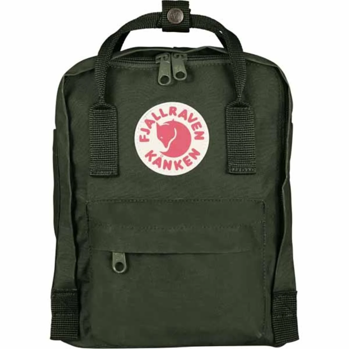 FjallRaven Kanken Mini Kids Backpack - Forest-Green 1 FjallRaven Kanken Mini Kids Backpack - Forest-Green