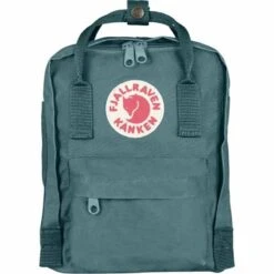 FjallRaven Kanken Mini Kids Backpack - Frost-Green