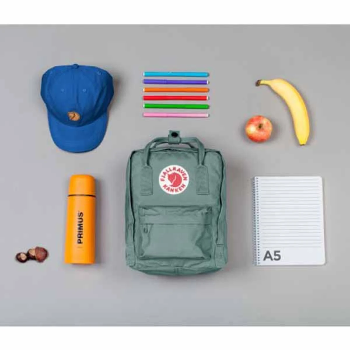 FjallRaven Kanken Mini Kids Backpack - Plum 2 FjallRaven Kanken Mini Kids Backpack - Plum - Image 2