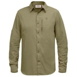 FjallRaven Mens Abisko Hike Shirt Long-Sleeve -Fjallraven fjallraven men s abisko hike shirt long sleeve 129