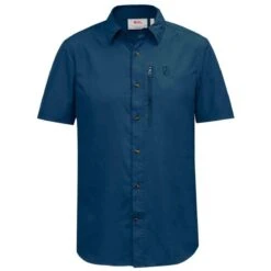FjallRaven Mens Abisko Hike Shirt Short-Sleeve -Fjallraven fjallraven men s abisko hike shirt short sleeve 131