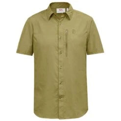FjallRaven Mens Abisko Hike Shirt Short-Sleeve -Fjallraven fjallraven men s abisko hike shirt short sleeve 133