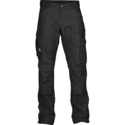 FjallRaven Mens Vidda Pro Trousers Regular - Black/Black