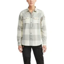 FjallRaven Womens Canada Shirt Long-Sleeve -Fjallraven fjallraven women s canada shirt long sleeve 136