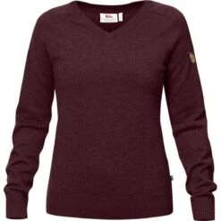 Fjallraven -Fjallraven fjallraven women s sormland v neck sweater 128