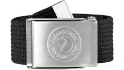 Fjallraven 1960 Logo Belt -Fjallraven opplanet fjallraven 1960 logo belt black one size f86978 550 onesize main