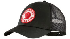 Fjallraven 1960 Logo Langtradarkeps Cap -Fjallraven opplanet fjallraven 1960 logo langtradarkeps black small medium f78138 550 s m main