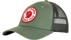 Fjallraven 1960 Logo Langtradarkeps Cap -Fjallraven opplanet fjallraven 1960 logo langtradarkeps cap patina green large extra large f78138 614 l xl main