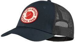 Fjallraven 1960 Logo Langtradarkeps Cap -Fjallraven opplanet fjallraven 1960 logo langtradarkeps dark navy small medium f78138 555 s m main