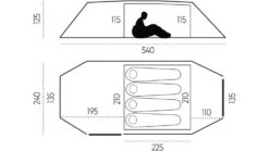 Fjallraven Abisko Endurance 4 Tent 5 Fjallraven Abisko Endurance 4 Tent -Fjallraven opplanet fjallraven abisko endurance 4 tent sand one size f53104 220 av 1