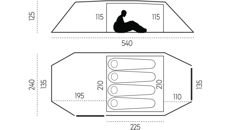 Fjallraven Abisko Endurance 4 Tent 3 Fjallraven Abisko Endurance 4 Tent - Image 3
