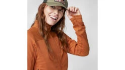 Fjallraven Abisko Lite Fleece Jacket - Women's 33 Fjallraven Abisko Lite Fleece Jacket - Women's -Fjallraven opplanet fjallraven abisko lite fleece jacket womens terracotta brown extra large f87142 243 xl av 4