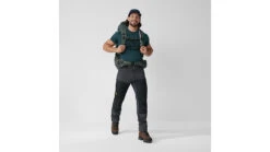 Fjallraven Abisko Midsummer Zip Off Trousers - Mens 18 Fjallraven Abisko Midsummer Zip Off Trousers - Mens -Fjallraven opplanet fjallraven abisko midsummer zip off trousers mens dark grey black 58 f81154 030 550 58 av 2