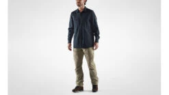 Fjallraven Abisko Trekking Shirt - Men's 21 Fjallraven Abisko Trekking Shirt - Men's -Fjallraven opplanet fjallraven abisko trekking shirt mens dark navy extra large f87935 555 xl av 4