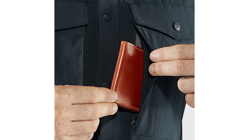 Fjallraven Abisko Trekking Short Sleeve Shirt - Men's 10 Fjallraven Abisko Trekking Short Sleeve Shirt - Men's - Image 10