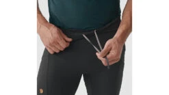 Fjallraven Abisko Trekking Tights Pro - Men's -Fjallraven opplanet fjallraven abisko trekking tights pro mens black iron grey 2xl f84772 550 048 xxl av 2