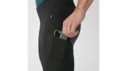 Fjallraven Abisko Trekking Tights Pro - Men's -Fjallraven opplanet fjallraven abisko trekking tights pro mens black iron grey 2xl f84772 550 048 xxl av 3