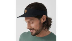 Fjallraven Abisko Visor Cap -Fjallraven opplanet fjallraven abisko visor cap black one size f77409 550 onesize av 1