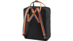 Fjallraven Kanken Rainbow Daypack 10 Fjallraven Kanken Rainbow Daypack -Fjallraven opplanet fjallraven kanken rainbow backpack black rainbow pattern one size f23620 550 907 av 2