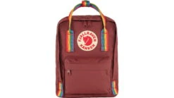 Fjallraven Kanken Rainbow Mini Backpack -Fjallraven opplanet fjallraven kanken rainbow mini backpack ox red rainbow pattern one size f23621 326 907 one size av 2