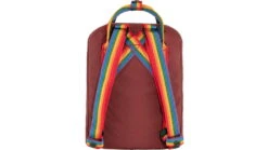 Fjallraven Kanken Rainbow Mini Backpack -Fjallraven opplanet fjallraven kanken rainbow mini backpack ox red rainbow pattern one size f23621 326 907 one size av 3