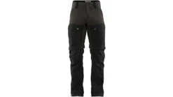 Fjallraven -Fjallraven opplanet fjallraven keb gaiter trekking trousers mens black stone grey 60 eu f80808 550 018 60 main