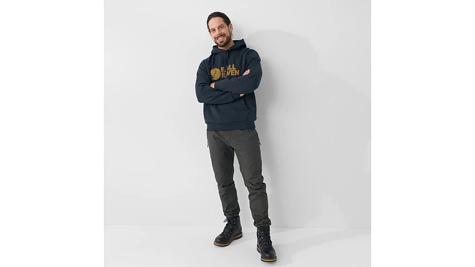 Fjallraven Logo Hoodie - Men's 17 Fjallraven Logo Hoodie - Men's - Image 17