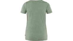 Fjallraven Logo T-Shirt - Women's -Fjallraven opplanet fjallraven logo t shirt womens patina green melange 2xs f83509 614 999 xxs av 1