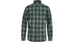 Fjallraven Ovik Travel Long Sleeve Shirt - Men's -Fjallraven opplanet fjallraven ovik travel long sleeve shirt mens dark navy patina green 2xl f87208 555 614 xxl main