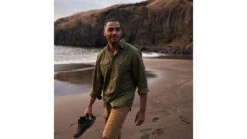 Fjallraven Ovik Travel Long Sleeve Shirt - Men's -Fjallraven opplanet fjallraven ovik travel long sleeve shirt mens green 2xl f87208 620 xxl av 4