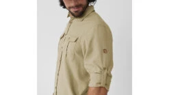 Fjallraven Ovik Travel Long Sleeve Shirt - Men's -Fjallraven opplanet fjallraven ovik travel long sleeve shirt mens sand stone 2xl f87208 195 xxl av 6