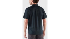 Fjallraven Ovik Travel Short Sleeve Shirt - Men's -Fjallraven opplanet fjallraven ovik travel short sleeve shirt mens dark navy 2xl f87039 555 xxl av 3