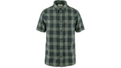 Fjallraven Ovik Travel Short Sleeve Shirt - Men's -Fjallraven opplanet fjallraven ovik travel short sleeve shirt mens dark navy patina green 2xl f87039 555 614 xxl main