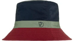 Fjallraven Reversible Bucket Hat -Fjallraven opplanet fjallraven reversible bucket hat pomegranate red dark navy large extra large f84783 346 555 l xl av 2