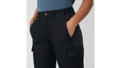 Fjallraven Stina Trousers - Women's -Fjallraven opplanet fjallraven stina trousers womens black 48 long f84775 550 48 l av 2