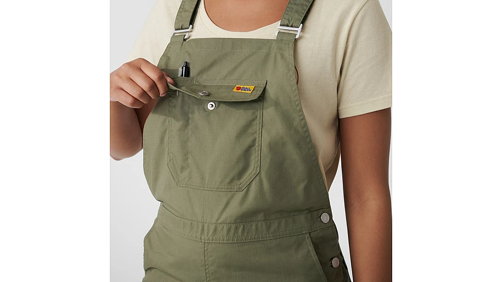 Fjallraven Vardag Dungaree Trousers - Women's 7 Fjallraven Vardag Dungaree Trousers - Women's - Image 7