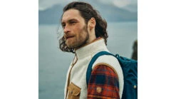 Fjallraven Vardag Pile Fleece Vest - Men's -Fjallraven opplanet fjallraven vardag pile fleece vest mens chalk white buckwheat brown 2xl f87073 113 232 xxl av 4 1